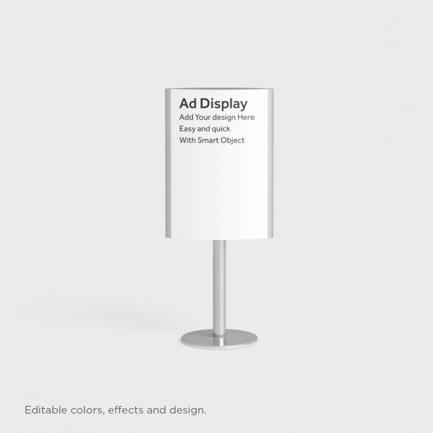 Free Realistic Display Presentation Psd
