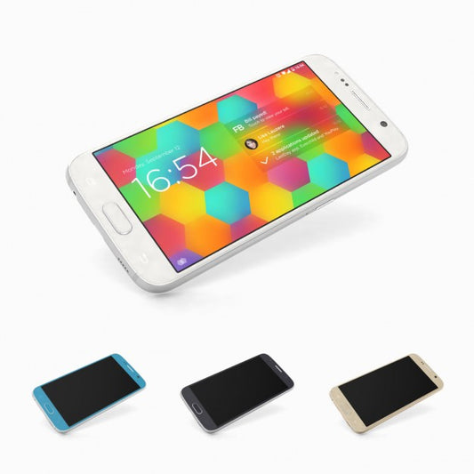 Free Realistic Phone Presentation Psd