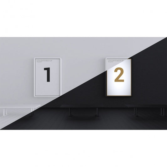 Free Realistic Poster Presentation Psd