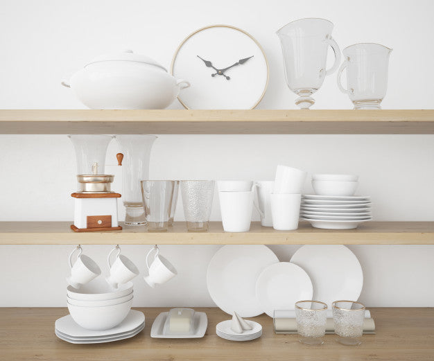 Free Realistic Utensils Kitchen And Cutlery Mockup Psd