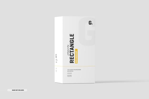 Free Rectangle Box Mockup Psd