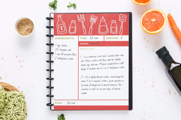 Free Restaurant Menu Concept Mock-Up Psd