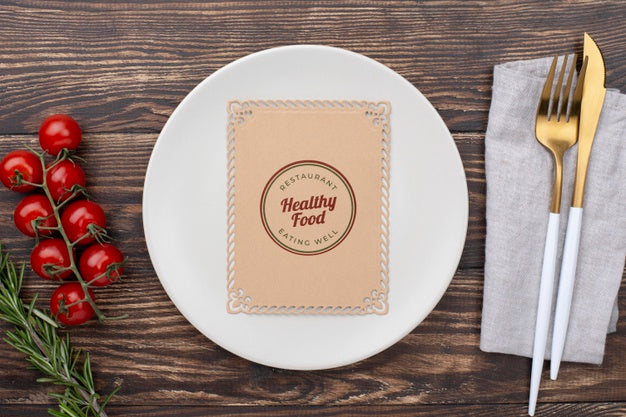 Free Restaurant Menu Concept Mockup Psd