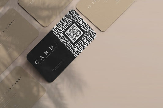 Free Rounded Corner Business Cards Mockup Psd
