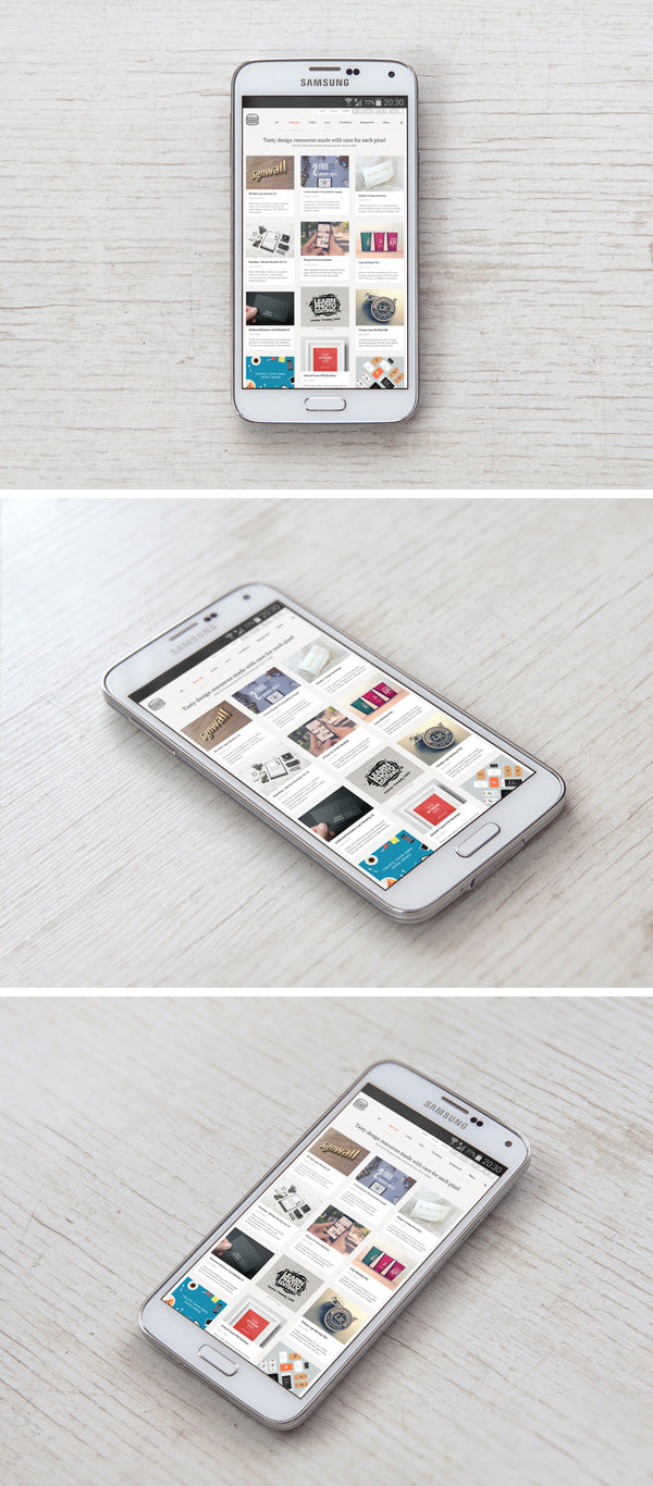 Free Samsung Galaxy S5 Psd Mockup