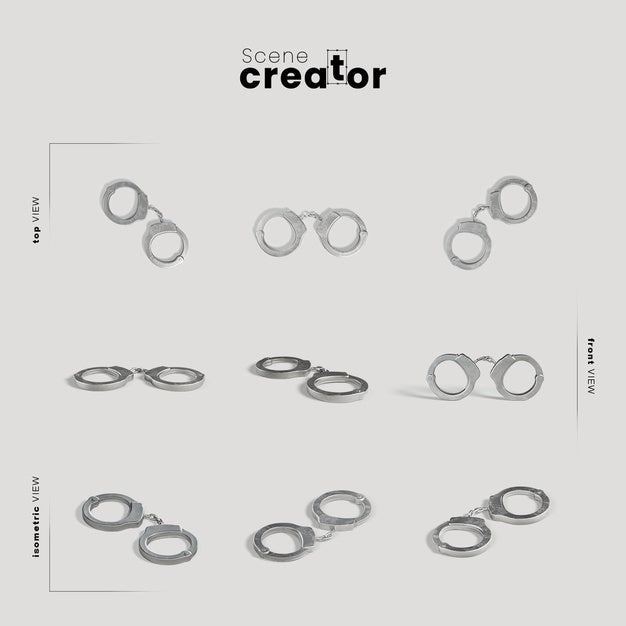 Free Scene Creator Carnival Handcuffs Psd