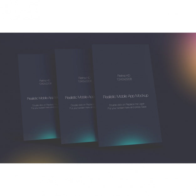 Free Screens Mock Up Design Psd