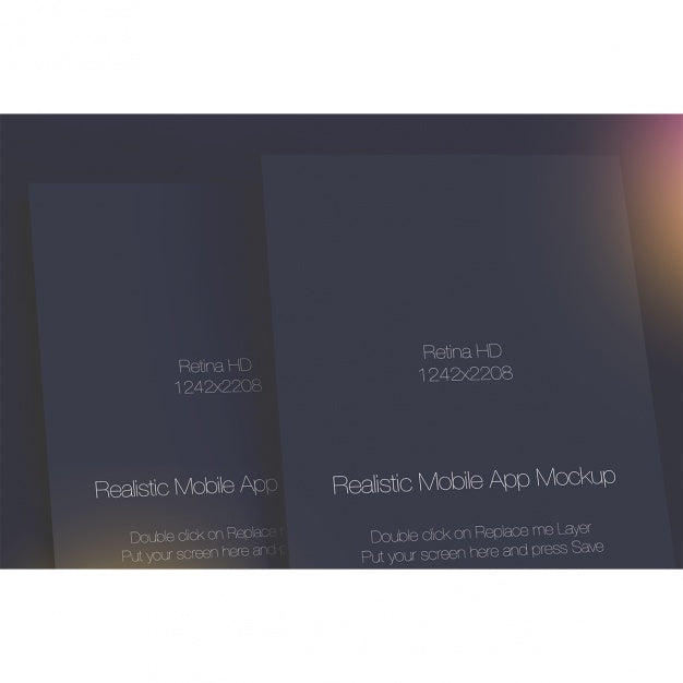 Free Screens Mock Up Design Psd