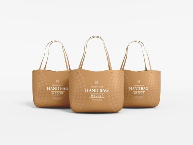 Free Shopping Bag Branding Mockup Psd