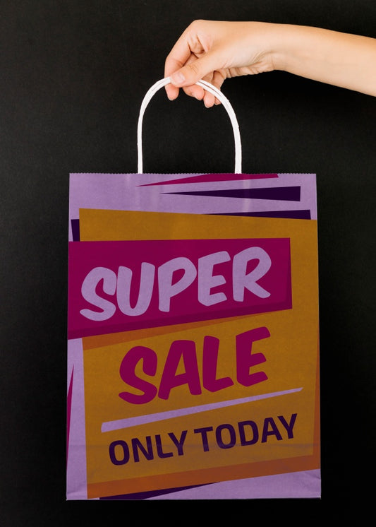 Free Shopping Bag Mockup Psd