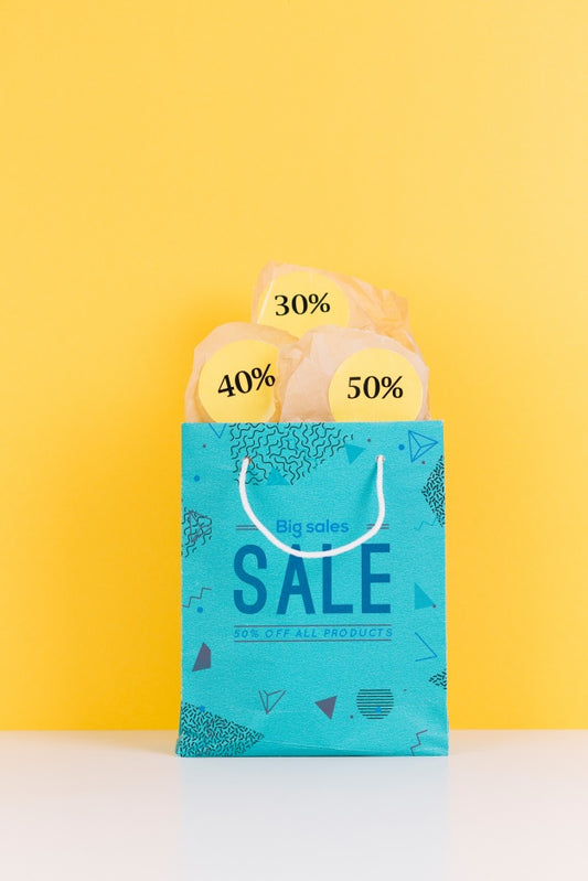 Free Shopping Bag Mockup Psd