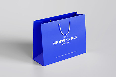 Free Shopping Bag Mockup