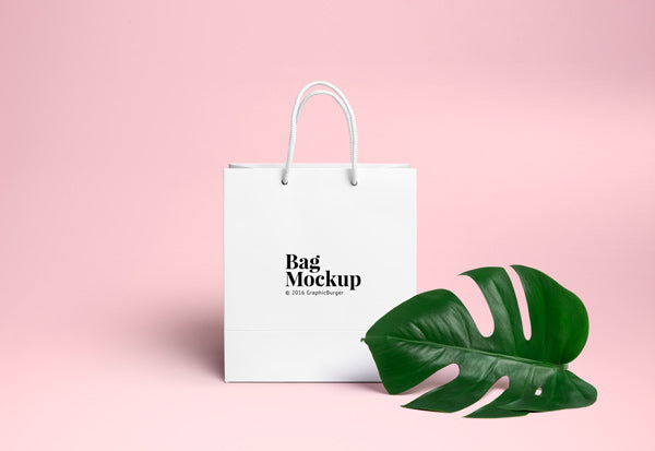 Free Shopping Bag Psd Mockup #2