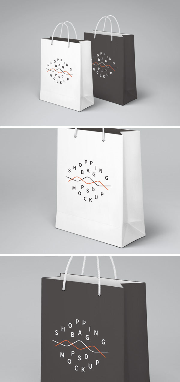 Free Shopping Bag Psd Mockup