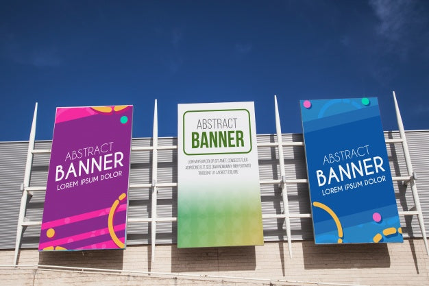 Free Shopping Center Billboard Mockup Psd