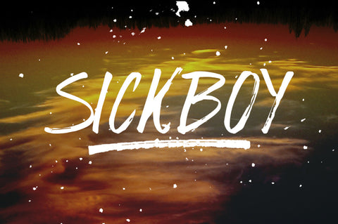 Sickboy - Free Handwritten Display Font