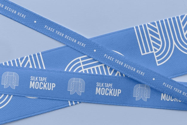 Free Silk Tape Design Mockup Psd