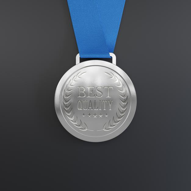 Free Silver Medal Mockup Psd