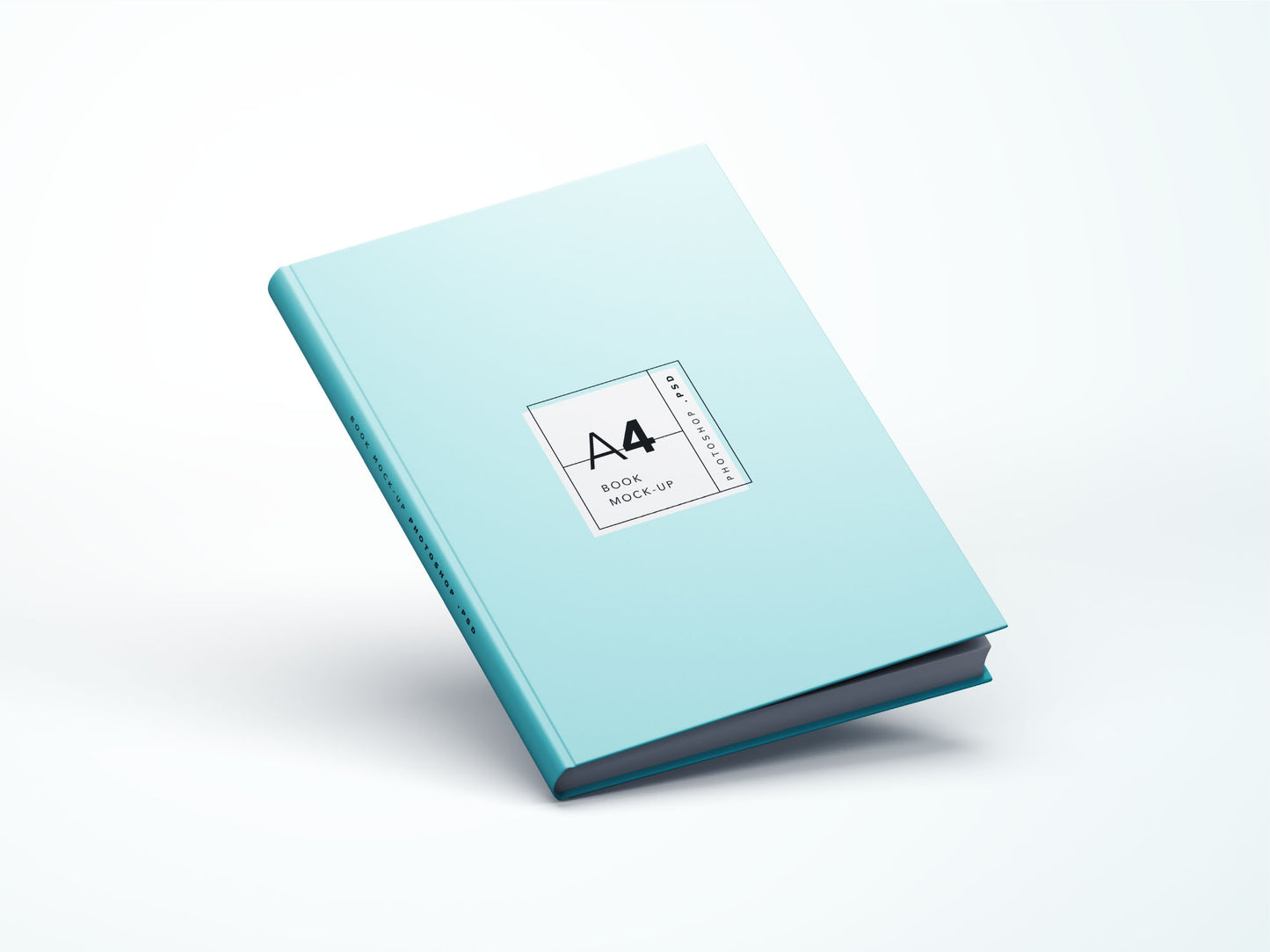 Free Simple A4 Book Mockup Psd