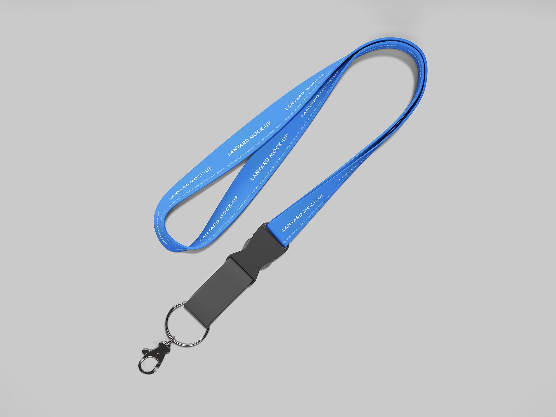 Free Simple Lanyard Mockup