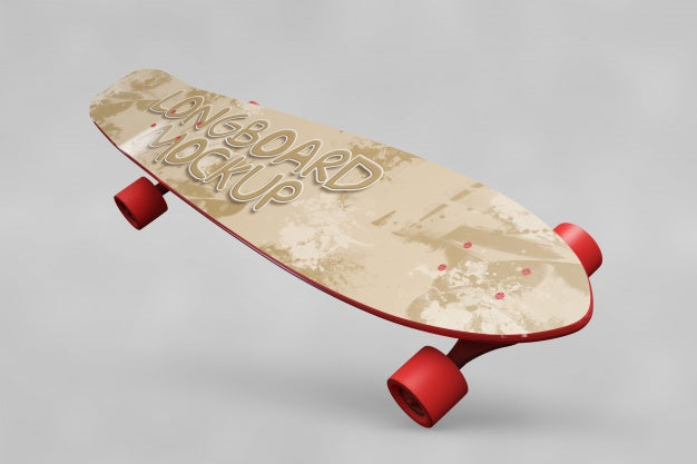 Free Skateboard Mockup Psd