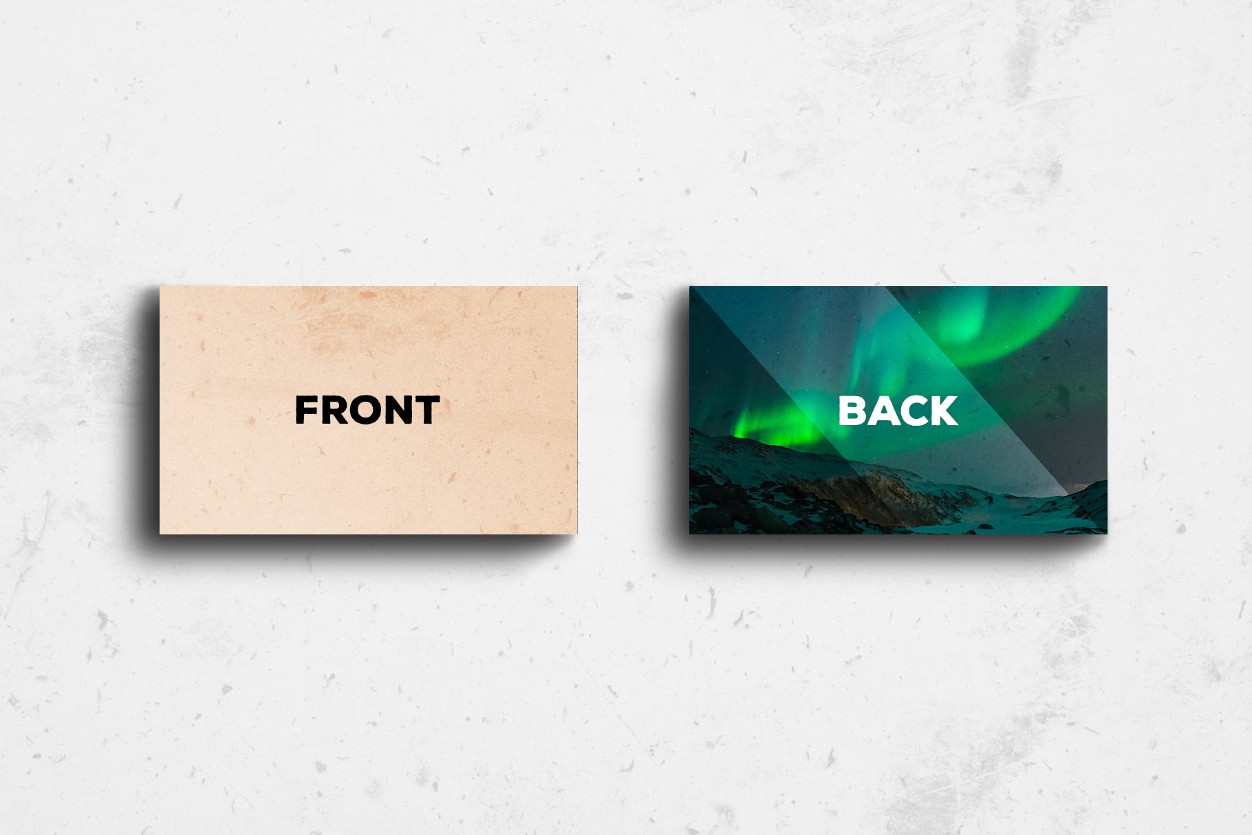 Free Sleek Business Card Psd Mockup