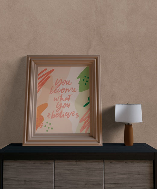 Free Small Minimalist Frame Mock-Up Psd