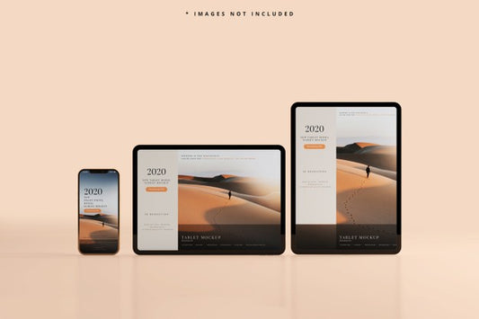 Free Smart Phone And Tablet Mockup Psd