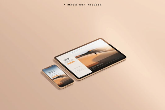 Free Smart Phone And Tablet Mockup Psd