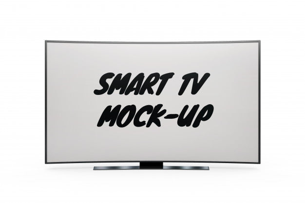 Free Smart Tv Mock-Up Isolated Psd