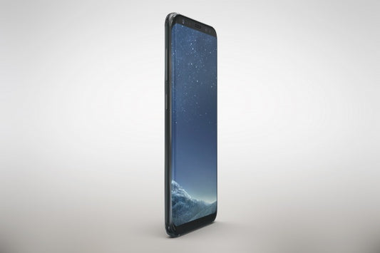 Free Smartphone Mock Up Lateral View Psd