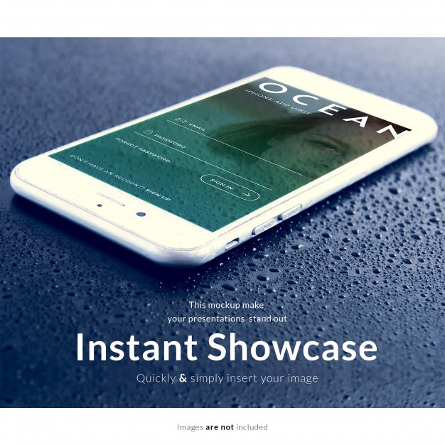 Free Smartphone Mock Up Psd