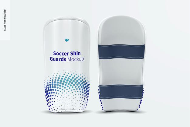 Free Soccer Shin Guards Mockup Psd