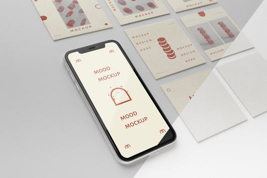 Free Social Media Posts And Smartphone Mock-Up Psd