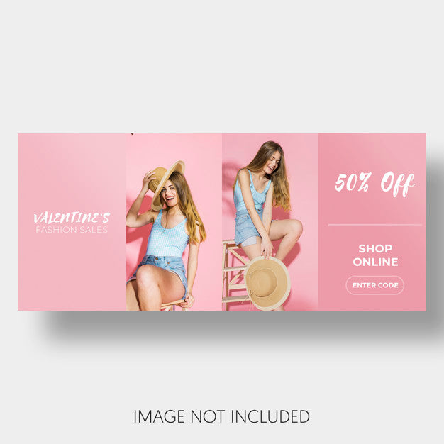 Free Social Template Sales Valentine'S Day Psd