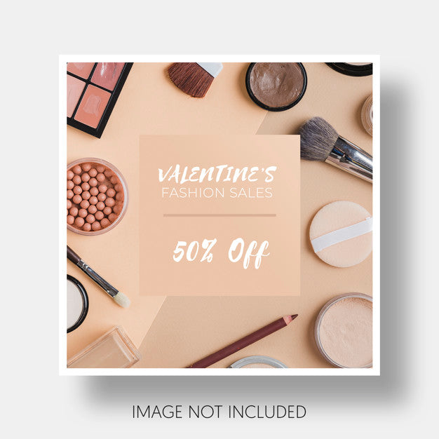 Free Social Template Sales Valentine'S Day Psd