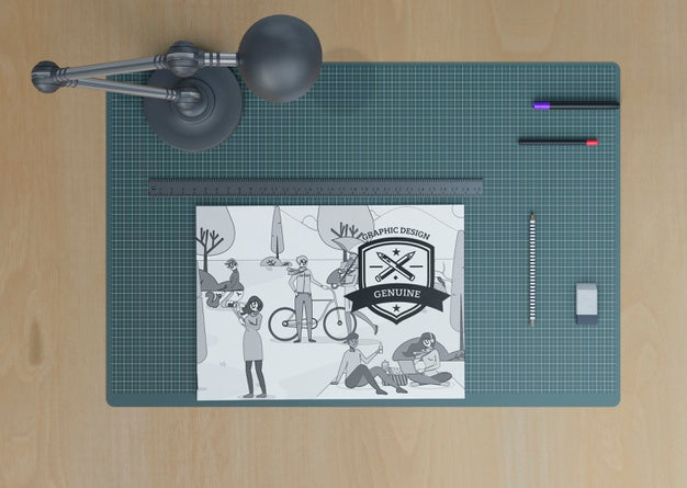 Free Space For Working From Home View Psd