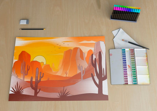 Free Space Reserved For Working From Home Psd