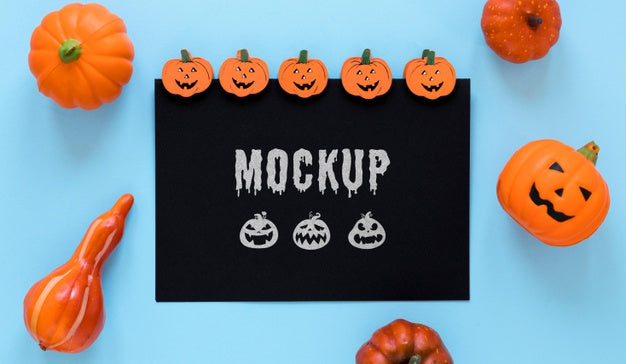 Free Spooky Arrangement Halloween Event Psd