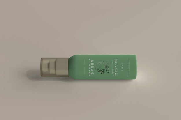 Free Spray Bottle Mockup Psd