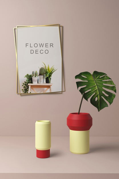 Free Spring Deco Concept Mock-Up Psd