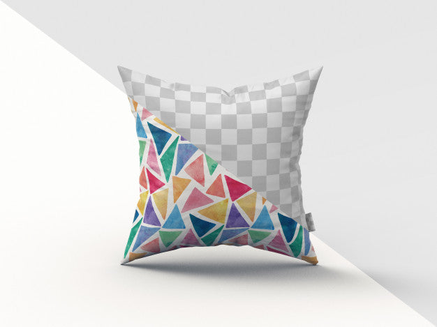 Free Square Pillow Mockup Psd