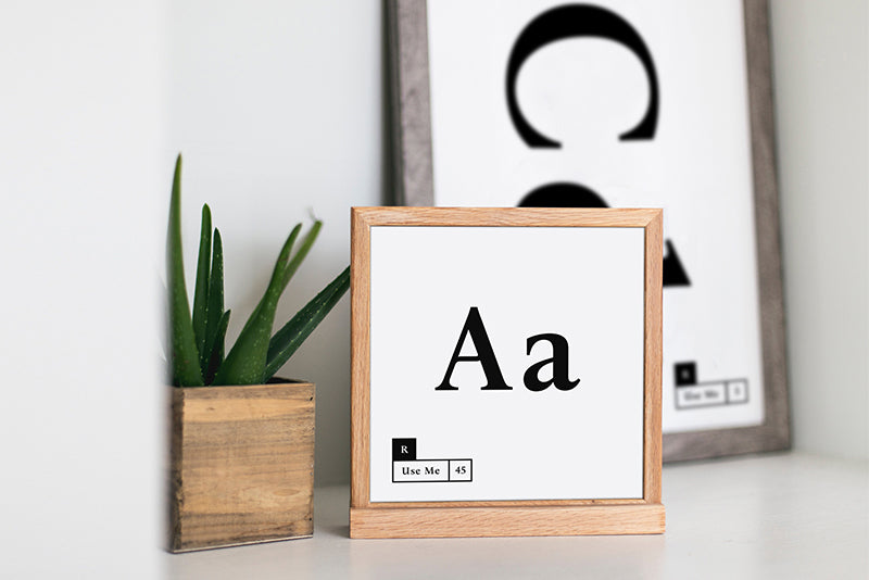 Free Square Poster Frame Mockup