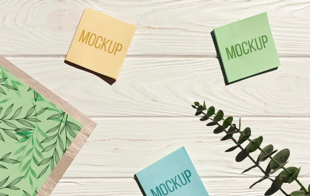 Free Stationery Minimal Concept Mock-Up Psd