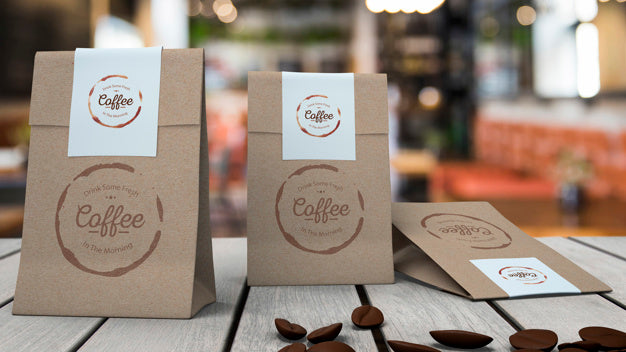 Free Stationery Mockup For Coffee Shop Psd