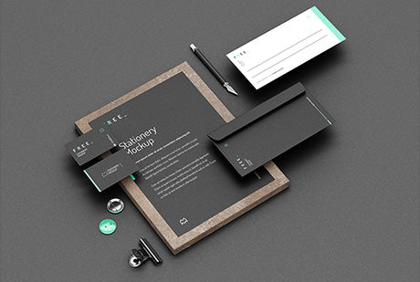 Free Stationery Mockup