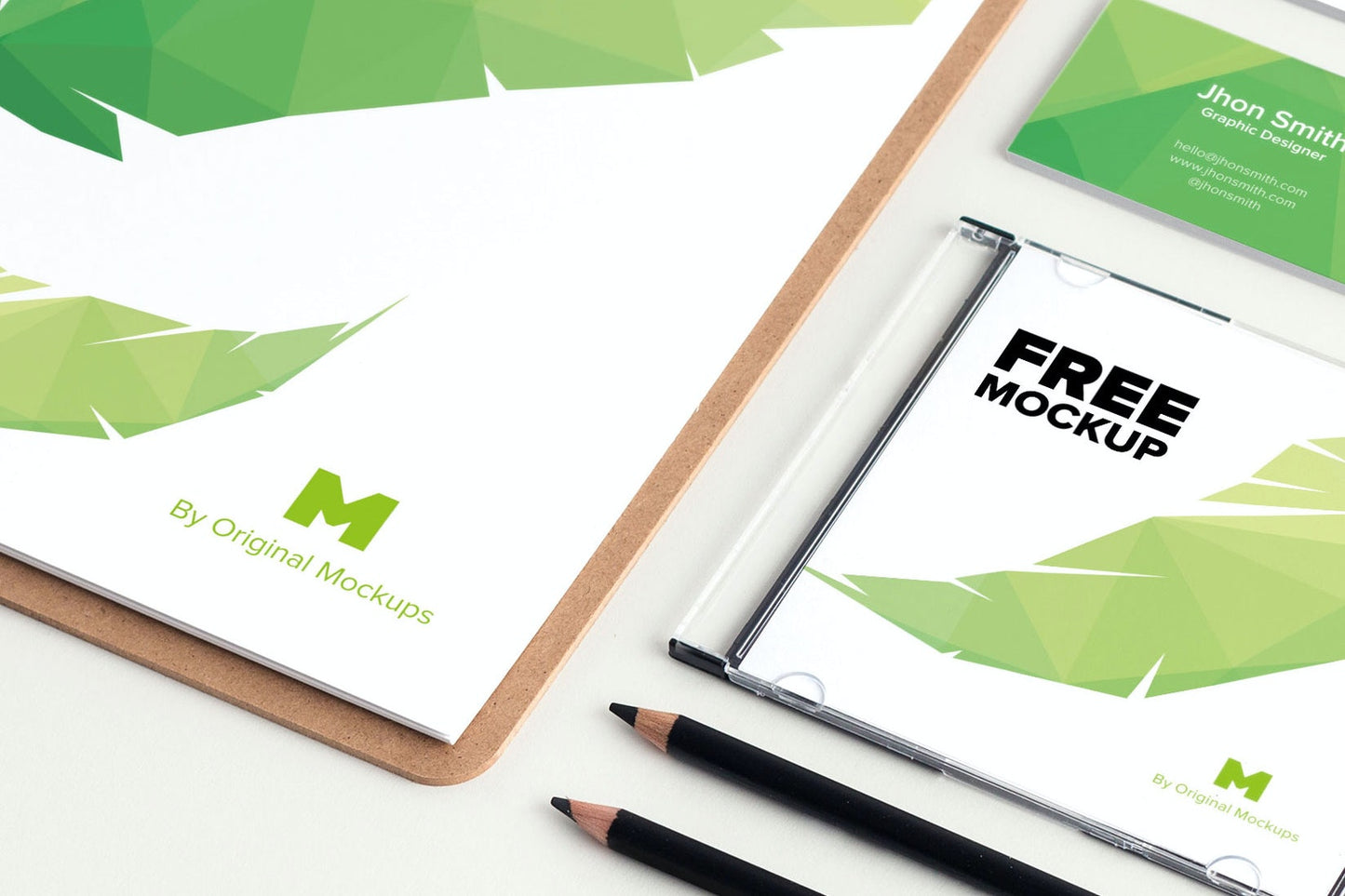 Free Stationery Psd Mockup 02