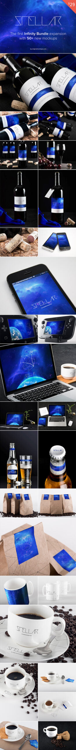 Free Stellar Mockups Bundle