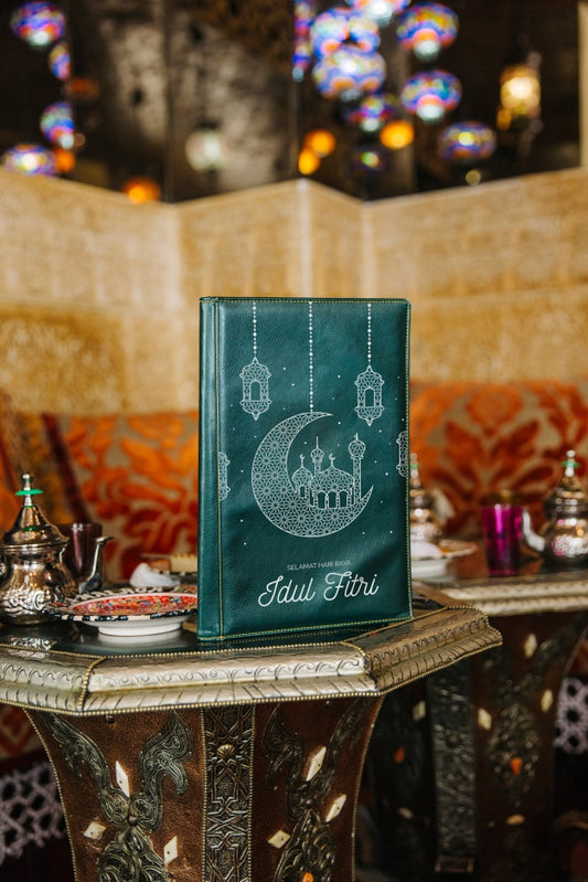 Free Still Life Of Menu Mockup In Arab Restaurant Psd