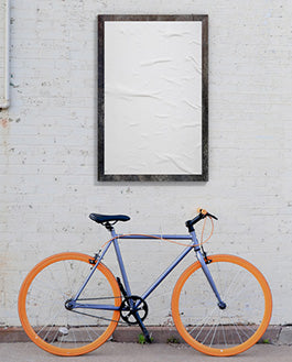 Free Street Wall Poster Mockup Design